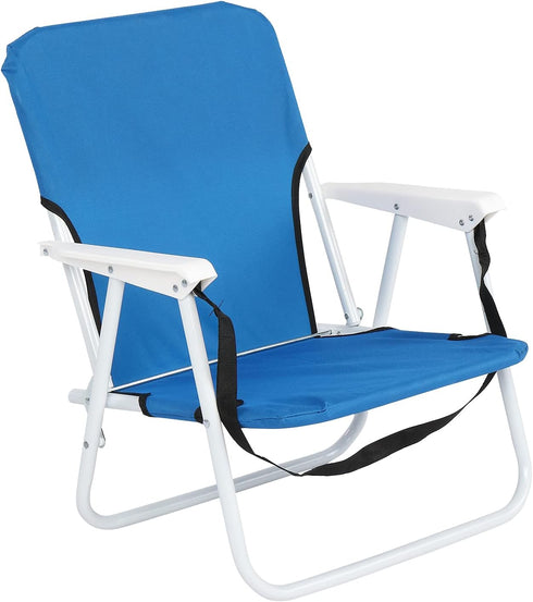 Kcelarec Outdoor Folding Lawn Chair, Concert Beach Folding Camping Chair Festival Sand Picni