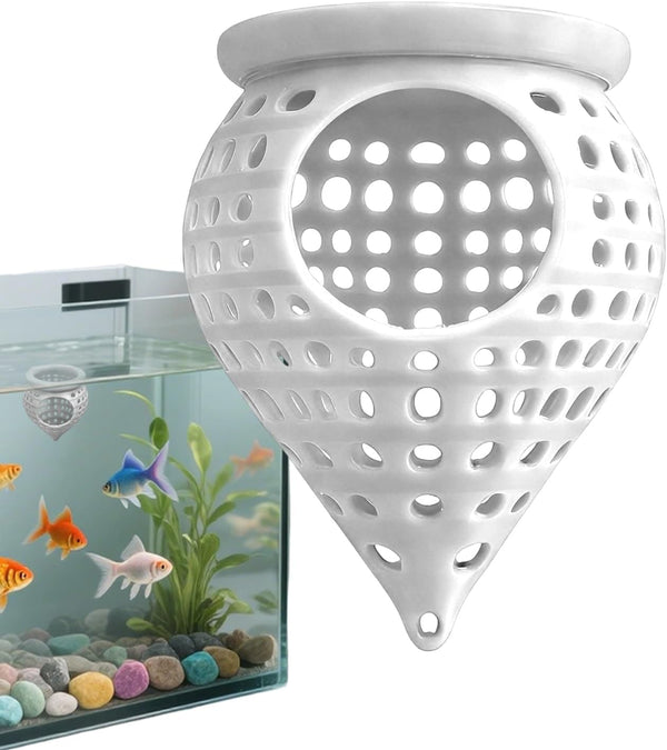Generic Betta Bed,Floating Cone Shaped Aquarium Decor,Betta Fish Tank Resting Spot Cave -