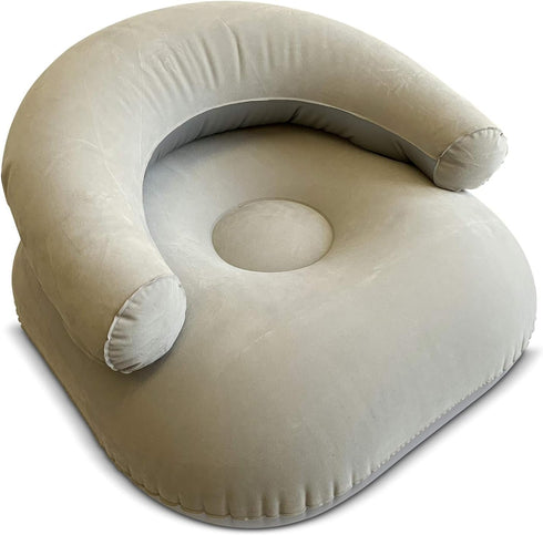 Comfort Axis Small Portable Inflatable Sofa Air Chair 33.5 x 33.5 x
