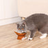 Nihow Elevated Cat/Dog Bowls: 5 Inch Ceramic Raised Food & Water Bowl Set, Elegant Brown for Protecting Pet's Spine