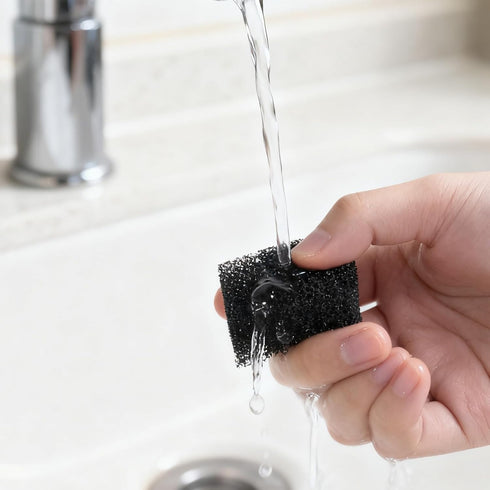 IANFAN 10 92oz/2.8L Pcs Cat Water Fountain Sponge Replacement, Cat Water Foam Filters Square Sponge Filter for Pet