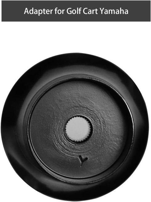 Yamaha Golf Cart Steering Wheel Mounting Adapter (Black)