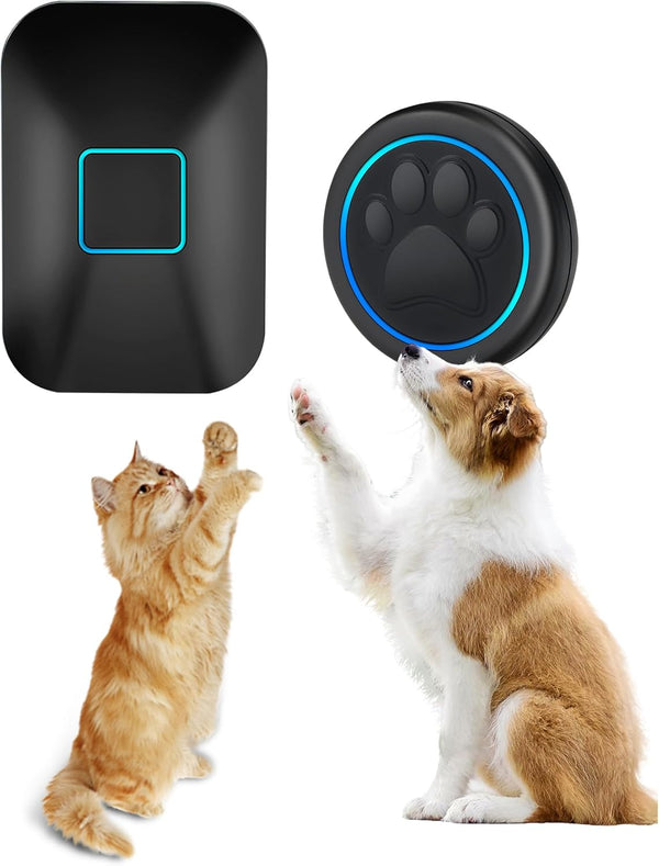 Halo Paw Smart Dog Door Bell Touch-to-Ring BK Dog Bells to Go