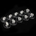 10 Pcs Aquarium Suction Cups, Reusable Clips with Ultra Strong Suction Force for Airline Tubing/Hose (Clear)