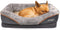 JOYELF Memory Foam Small Orthopedic Dog Bed & Sofa, Removable Washable Cover, Includes Squeaker Toy