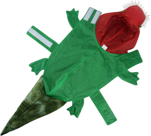 Mogoko Funny Dog Crocodile Costumes, Pet Halloween Alligator Cosplay Dress for Cats and Dogs (S Size)