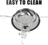 2 Pcs Non-Slip Stainless Steel Small Cat Food Bowls, Unbreakable 7 Oz with Removable Rubber Base