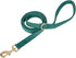 Soft Corduroy Fibric Dog Leash, 5 Feet Length Lead with Heavy Duty Rotating Hook for Medium Large Dogs (M, Green)