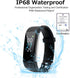 Fitness Tracker Smart Watch with Heart Rate, Blood Pressure, Blood Oxygen, Sleep Monitor, Pedometer for Kids, Men, Women