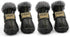 Snow Small Dog Boots, Pet Antiskid Dog Shoes, Winter Waterproof Skidproof Paw Protectors (L, Black)