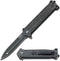 MTECH USA MT-A840P Spring Assisted Joker Knife, Closed 4.75-Inch, Stonewash Finish