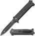 MTECH USA MT-A840P Spring Assisted Joker Knife, Closed 4.75-Inch, Stonewash Finish