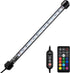 NICREW Submersible RGB Aquarium Light, Multicolor LED Light with Timer and Remote Controller, 11 Inches
