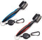 Pack of 2 Golf Club Brush Groove Cleaner, Retractable Zip-line and Aluminum Carabiner Cleaning Tools