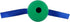 PetKORE 4.75", : KoreFlex Ball & Tail - Green, Dog Toy, Shape Maintaining Rubber, Durable Strap, Treat Stuffing Center