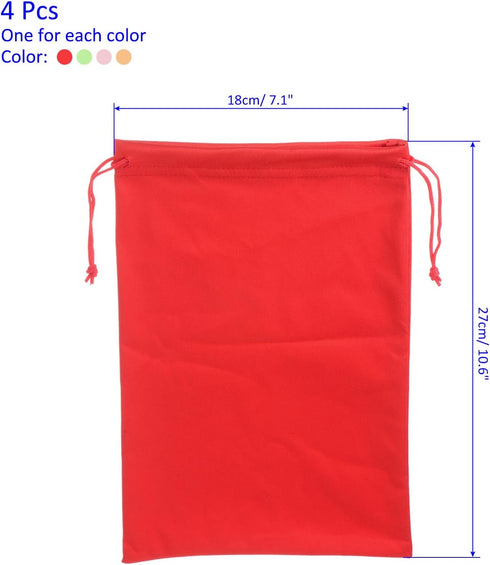 Ski Goggle Bags - Microfiber Snow Goggles Case Sleeve with Drawstring Pouch Protection