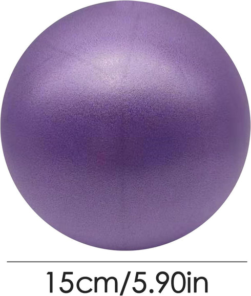 Genrico Small Yoga Ball Small Inflatable Ball, Fitness Exercise Equipment, Abdomen Thigh Buttock, Arm Relaxation Home |