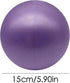 Genrico Small Yoga Ball Small Inflatable Ball, Fitness Exercise Equipment, Abdomen Thigh Buttock, Arm Relaxation Home |
