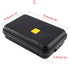 Yosoo Outdoor Waterproof Airtight Survival Storage Case Container, Small Waterproof Box (Black, S) for Fishing Carry