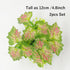 Smoothedo-Pets Aquarium Plants, 2pcs Plastic Artificial Fish Tank Decorations (Rainforest Leaf-Pink-Small-Set)