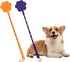2 Pcs Dog Training Stick, Durable Silicone Whip with Non-Slip Grip for Outdoor and Indoor Training (Orange+Purple)