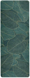 ZOEO Vintage Mandalas Leaves Yoga Mat - Non Slip Thick Kids Banana Palm Eco Rubber Workout, 70.8''x26''