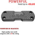 Gun Magnet for Vehicle - Magnetic Quick to use Holder for Rifle, Handgun, Shotgun, Pistol up to 49lbs - Tactical Car Holster & Mount for Home, Desk, Truck Accessories for Men