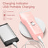 Dog Cat Home Hair Clipper, Portable Electric Grooming Kits, Pink, TS006