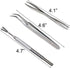 3 Pack Tick Remover Tool Set Stainless Steel Kit for Cats and Dogs
