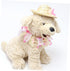 1 Set Mini Straw Hat and Flower Headband for Pets, Cat Floral Headpiece, Hawaiian Dog Hat, Puppy Grooming Accessories
