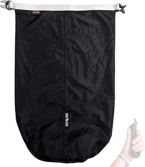 Small 10L Dry Bag | Waterproof & Wet Dry Bag for Kayaking | Lightweight Compression Sack for Hiking and Camping