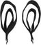 Pilates Straps Pack of 2, Anti-Slip Double Loop D Ring Straps for Home Gym Workout Yoga Exercise Accessories