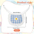 4PCS WEBEEDY Cute Dog Lace Bandana Puppy Cat Flower Scarfs Washable Daily Handkerchief Semicircle Scarf Bibs Saliva