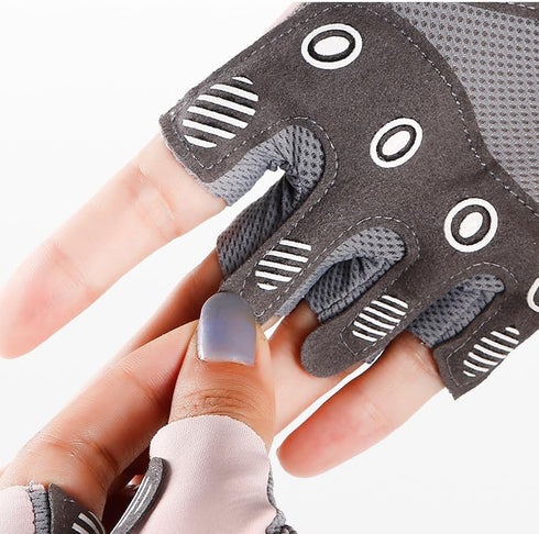 INOGIH Unisex Durable Workout Gloves for Fitness and Weightlifting - Non-Slip Design