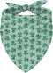 YJIKRTVT St. Patrick's Day Dog Bandana, Shamrock Clover Triangle Bib Scarf for Small