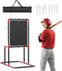 Set Baseball Strike Zone Target for Plastic Balls Compatible with Wiffle Ball and Blitzball Pitching Training Strike