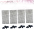 Fish Tank Separator Grid, 1 Set Aquarium Divider Panels, Spliced Lattice Plate for Betta Aquarium Supplies