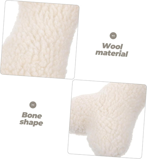 BESPORTBLE Wool Velvet Dog Toy Dog Funny Toy Dog Bite Toy Teether for Dogs Puppy Teething Chew Toys Dog Food Toy Dog