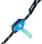 ZippyPaws Dog Poop Bag Holder Leash Attachment, Glacier Blue