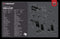 Tekmat Springfield Hellcat Mat 17", Durable Washable Gun Cleaning Mat, Black