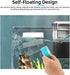 DaToo 2 Pieces Aquarium Magnetic Brush Glass Fish Tank Algae Scrapers Glass Cleaner Floating Scrubber Aquarium Clean