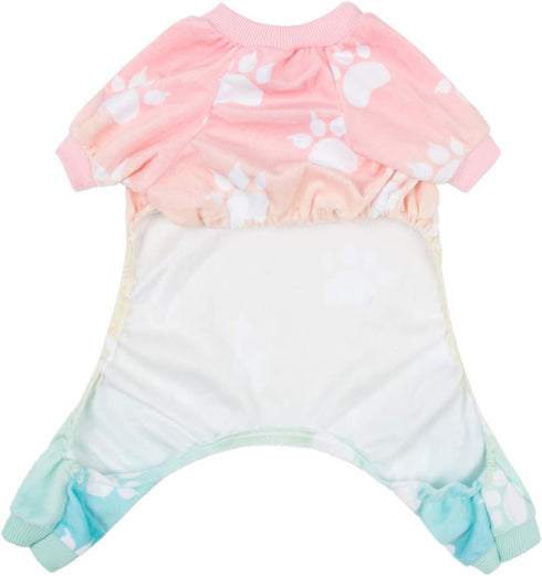 CuteBone Small Dogs Outfit, Soft Puppy Onesies Pjs Dog Pajamas, Pet Coat Cat Apparel, Comfy Doggie Jumpsuit
