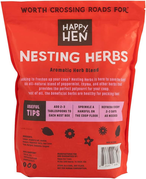 Happy Hen Treats Nesting Herbs - All Natural Coop Freshener