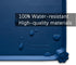 Hoki Found Silicone Pet Food Mats Tray - Non-Slip Dog Cat Bowl Mats, Waterproof Feeding Mat - Indigo Ink