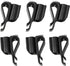 Golf Bag Clips for Clubs, Putter Clip for Black Golf Bag, Golf Club Bag Clip Accessories - 6PCS