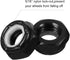 Hotop 56 Pcs Skateboard Truck Hardware Kit, Includes 8 Spacers, 8 Axle Nuts, 40 Speed Rings for Skateboard and Longboard