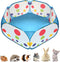 Portable Small Animals Playpen, Indoor/Outdoor Pet Exercise Fence for Guinea Pigs, Rabbits, and Chinchillas