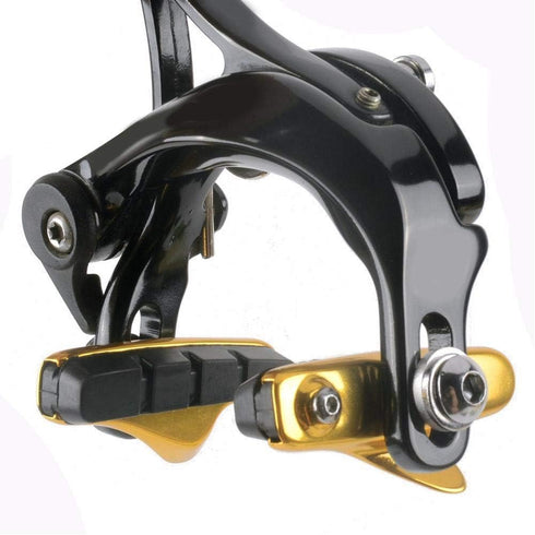 VGEBY 1 Pair Brake Pads, Cycling Brake Shoes Caliper Accessory for Road Folding Bike