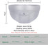 500ml Ti1171T Boundless Voyage Titanium Double Walled Camping Bowls Rice Soup Oatmeal Yogurt Serving Bowl Ultralight