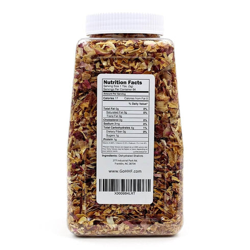 (8 oz, Harmony House Premium Dehydrated Shallots Quart Size Jar)